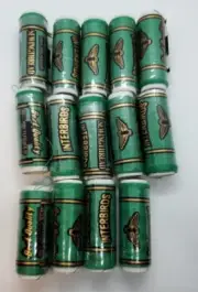 (14) Green Interbirds Best Quality Polyester Thread - 14 Spools Of 400 Yards