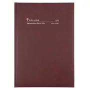 Collins Early Edition A4 Day to Page 2026 Diary (Burgundy)
