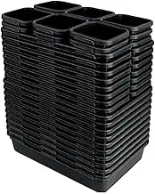 Oidnvay Tool Box Organizer and Storage Tray Toolbox Organizer Tray Divider Set Desktop Storage Box Black 32 Pack