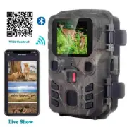 Live Show Wifi Bluetooth Trail Camera APP Control Wild Hunt Cameras WIFI301 24MP