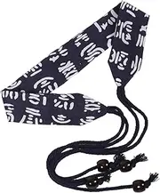 [NOLITOY] Traditional Hanfu Headband Chinese Style Cosplay Head Band Long Rope Head Band Versatile Sports Headband for Men Women