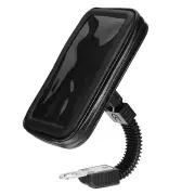 Mobile Phone Case Bag GPS Holder Waterproof Motorcycle Mirror Installation