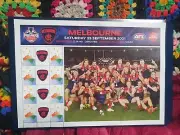 MELBOURNE DEMONS AFL GRAND FINAL STAMPS SES 2021 IN PRESENTATION PACK