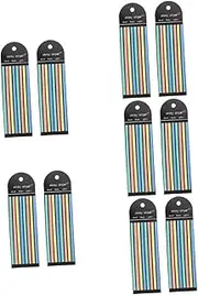 HOODANCOS 5pcs 2 Reading Strip Tabs for Books Sticky Bookmarks Highlighter Tape Aesthetic Reading