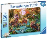 T-Rex Attack Jigsaw Puzzle, 150 Piece