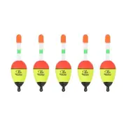 5pcs 0.3oz Float Fishing Bobbers EVA Fishing Float, Yellow