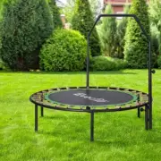 Rebounder Mini Trampoline, 48 Round Trampolines Sports Exercise Fitness Workout