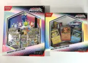 POKEMON TCG PRISMATIC EVOLUTIONS Binder And Poster Collection Bundle - 2 Boxes