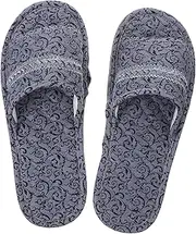 GANAZONO 1Pair Lightweight Portable Slippers for Men Washable Open Toe Design for Comfort and Breathability for Home Hotel and Travel Use Cozy Slippers