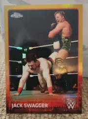 2015 Topps Chrome Jack Swagger Gold Refractor #49/50 SSP RARE