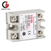 SSR-25DA Solid State Relay Module 25A/250V DC 3-32V Input AC 24-380V Output