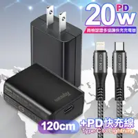 在飛比找PChome24h購物優惠-Topcom 20W PD3.0+QC3.0 快速充電器TC