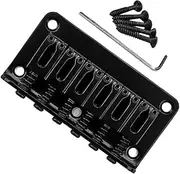 COSMEVIVI 1 Set Metal Guitar Bridge Saddle Durable Replacement for Electric Guitar Bridge Tailpiece Accessory for Old Damaged Parts