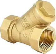 REDUCING Valve 2inch Brass Y Type Strainer Check Valve Female Thread 3 Way Valve Strainer to Filter Water Water, etc Impurity Relief Valves