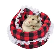 Guinea Pig Bed, Small Animal Bedding, Pet Sofa for Guinea Pig, Cozy Pet House, Hamster Bedding, Chinchilla Bed, Fleece Guinea Pig House, Soft Pet Bed, Round Pet Sofa, Small Animal Cozy House