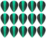 5 Sets Harrows Quantum Pear Dart Flights – Ships w/ Tracking - Jade