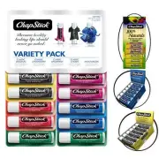 Chapstick Lip Balm Variety Pack -- 12 Sticks!!