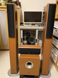 在飛比找Yahoo!奇摩拍賣優惠-YAMAHA 主喇叭 中聲道 超低音喇叭(KEF AR JB