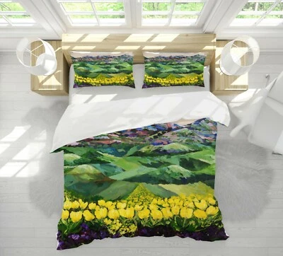 3D Tulip Flower 376NA Bed Pillowcases Quilt Cover Duvet Allan P. Friedlander Fay