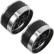 MOTHNUR 2pcs Grill Knob Universal Knobs Mechanical Timer Knob Grill Burner Knobs Control Knob for Patio Stove Knobs Replacements Stove Buckle Grill Control Knob