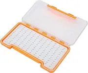 Fly Fishing Box, Lightweight Fishing Lure Container Waterproof Portable Bait Box Bait Storage Bag with Transparent Lid for Fishing Accessories
