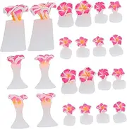 SAFIGLE 3Sets Silicone Toe Separators for Comfortable Nail Art Tool Flexible Toe Spacers for Women for Nail Polish Application and Toe Separation