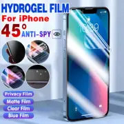 Privacy Anti Spy Screen Protector Hydrogel Film for iPhone 13 12 11 Pro Max AU
