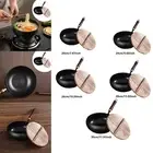 Iron Wok Fry Pan for Open Flame Cooking Electric Induction All Cooktops