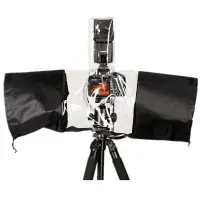 在飛比找蝦皮購物優惠-相機雨衣 攝影遮雨衣 適用佳能尼康索尼 防水防塵罩 單眼相機
