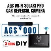 Wireless DIY Car Reverse Camera (Solar Powered) for Australia plates