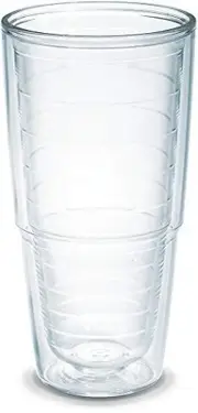 Tervis Clear & Colorful Insulated Tumbler, 24oz - Tritan, Clear