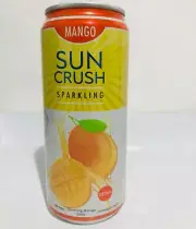 Ceylon Sun Crush Mango Flavored Sparkling Drink Can 300ml Sweet Taste
