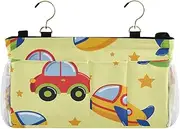 Amooorous Bedside Caddies Bedside Caddy Storage Bag for Bed Rails Kids Plane Gold
