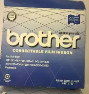 Brother Correctable Film Ribbon 17020 Black Typewriter Ribbon