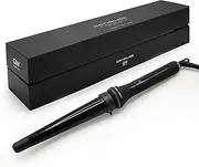 Corioliss Glamour Wand Hair Curler Professional Styling Curling Tong (Digital Black)