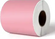 YIKIADA Direct Thermal Labels 4 X 6 Inches Pink Rectangle Shipping Labels Self-Adhesive Waterproof Thermal Sticker Paper for Busineses & Warehouses 250 PCS per Roll