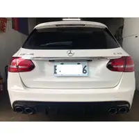 在飛比找蝦皮購物優惠-賓士 Benz W205 S205 C43款後下巴 C300