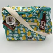 Bouffants & Broken Hearts The Foundry Dual Compartment Lemon Wine Cooler Bag