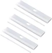 Vertical Blind Hanger 5" (127mm) Replacement White Hangers For Slats Louvre Diy Adjustable Vertical Blind Accessories Pack Of 20.