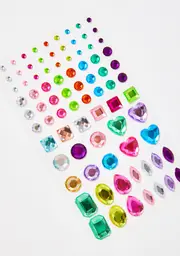 Sparkling Love Face Gems