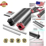 Coated Garage Door Torsion Springs with Easy Install Winding Bars Included