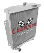 Atom 3 Row Radiator,16" Fan,Shroud-1954-1956 Ford Fairlane "Police Interceptor"