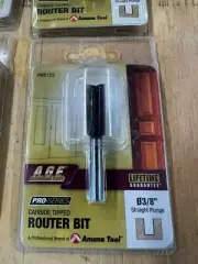 Amana 3/8 Plunge Type Router Bits 1/4 Shank Set of 7