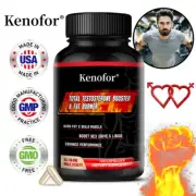 Total Testosterone Booster & Fat Burner, Build Muscle, Sex Drive & Libido