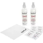 2Pack 8oz Multipurpose Lens Cleaner Spray Pump for Eyeglasses Cameras Lenses