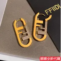 在飛比找蝦皮購物優惠-娜娜全新代購 Fendi 芬迪 23新款 O'Lock 耳環