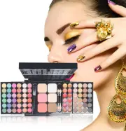 78 Color Makeup Palettes Kit, with 48 Pigmented Shiny Matte Eyeshadow Palette Co