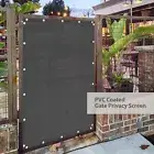 Super Heavy Duty 95% PVC Coating Gate Privacy Screen Cover Privacy Barrier Gate