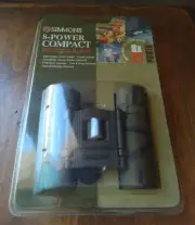 Simmons 8 Power Compact 8x21 Compact Binocular Model 899583 Camo Sealed NOS new