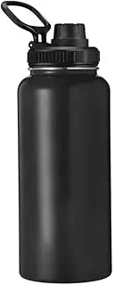 Baxnore Insulated Sports Jug, Stainless Steel Water Bottle with Handle, Hot Cold Water Jug for Gym Hiking Sports, Double Wall Flask